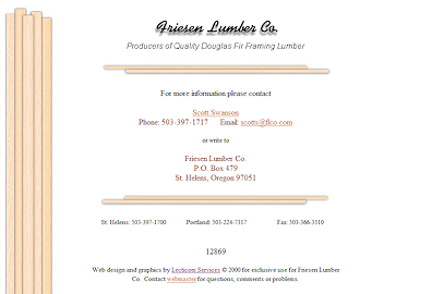 Friesen Lumber Company is an Oregon based producer of quality Douglas Fir framing lumber. This requested a page as a point of contact reference for their forest products. Friesen supports the mission and vision of the Temperate Forest Foundation and its continued research and education efforts for awareness of natural resource issues and sustainable forestry by empowering the public with a better understanding of conservation and natural resource issues.